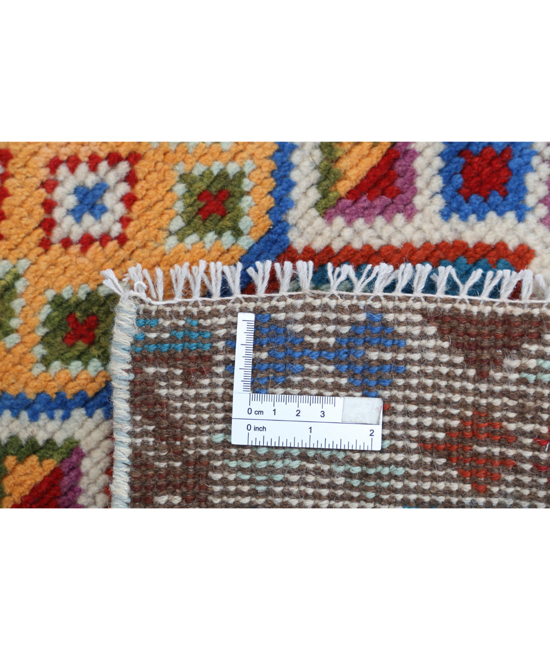 Revival 2'7'' X 3'10'' Hand-Knotted Wool Rug 2'7'' x 3'10'' (78 X 115) / Ivory / Multi