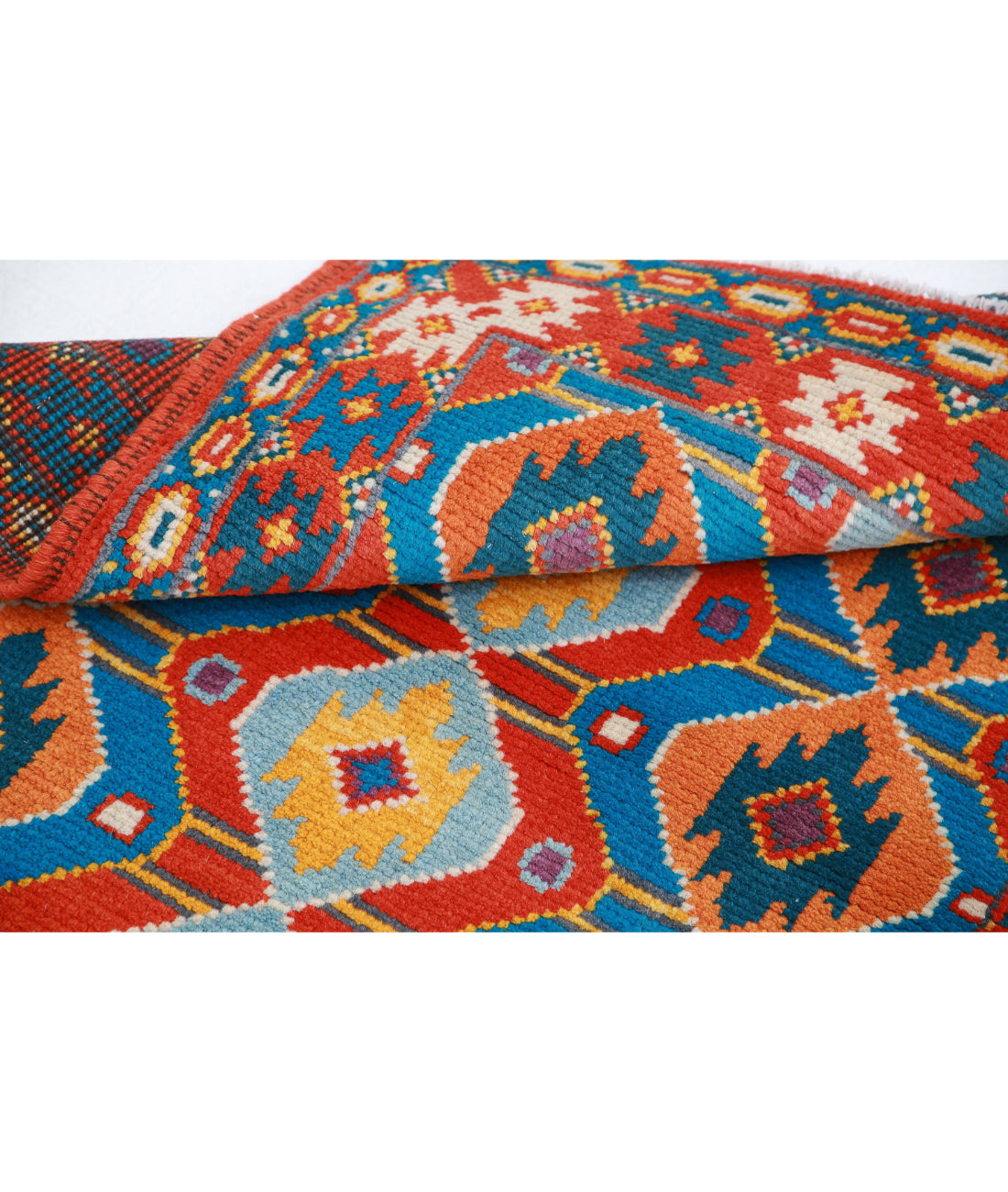 Revival 2'9'' X 4'0'' Hand-Knotted Wool Rug 2'9'' x 4'0'' (83 X 120) / Rust / Gold