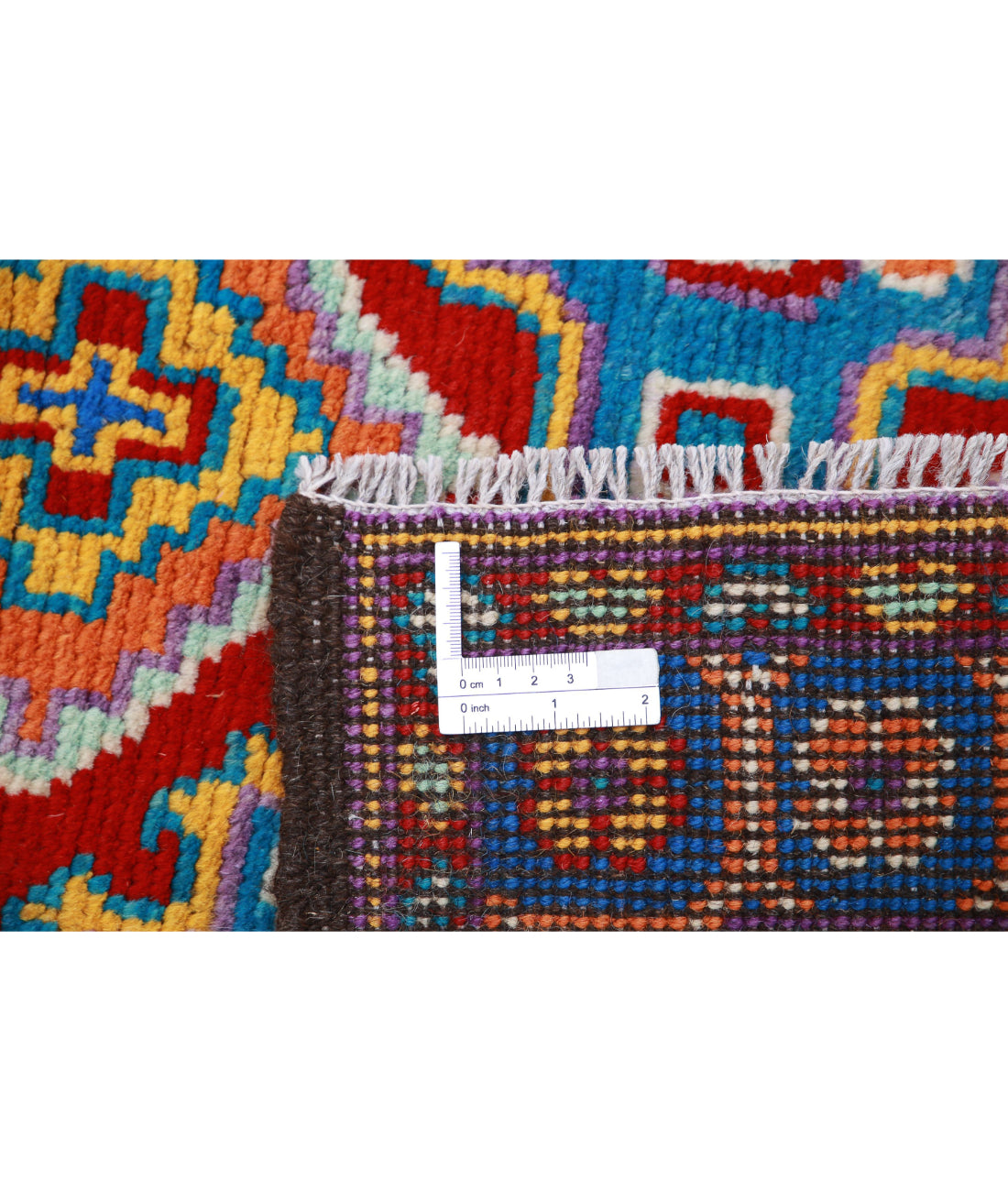 Revival 2'5'' X 4'4'' Hand-Knotted Wool Rug 2'5'' x 4'4'' (73 X 130) / Teal / Blue