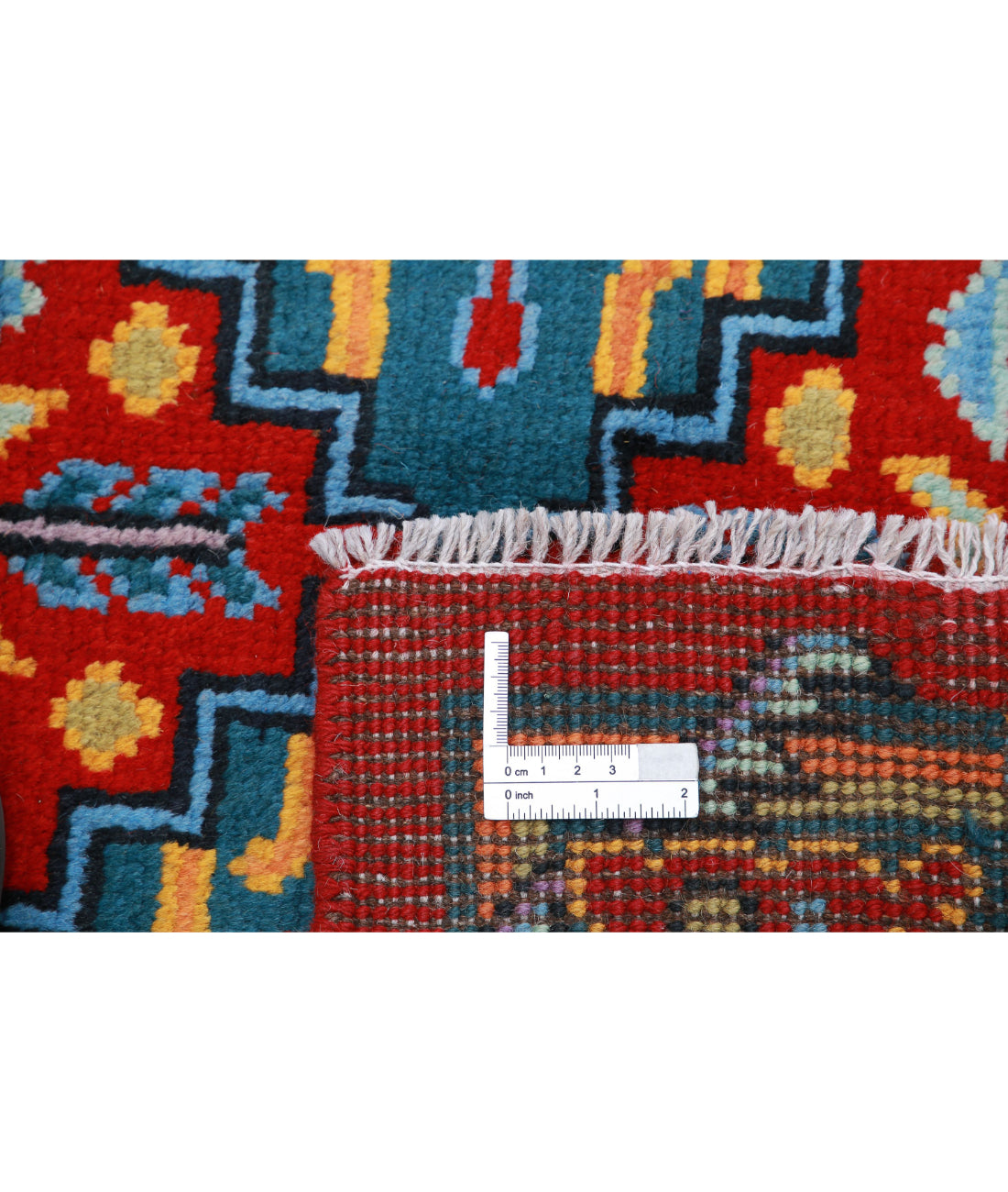 Revival 3'11'' X 5'8'' Hand-Knotted Wool Rug 3'11'' x 5'8'' (118 X 170) / Red / Green