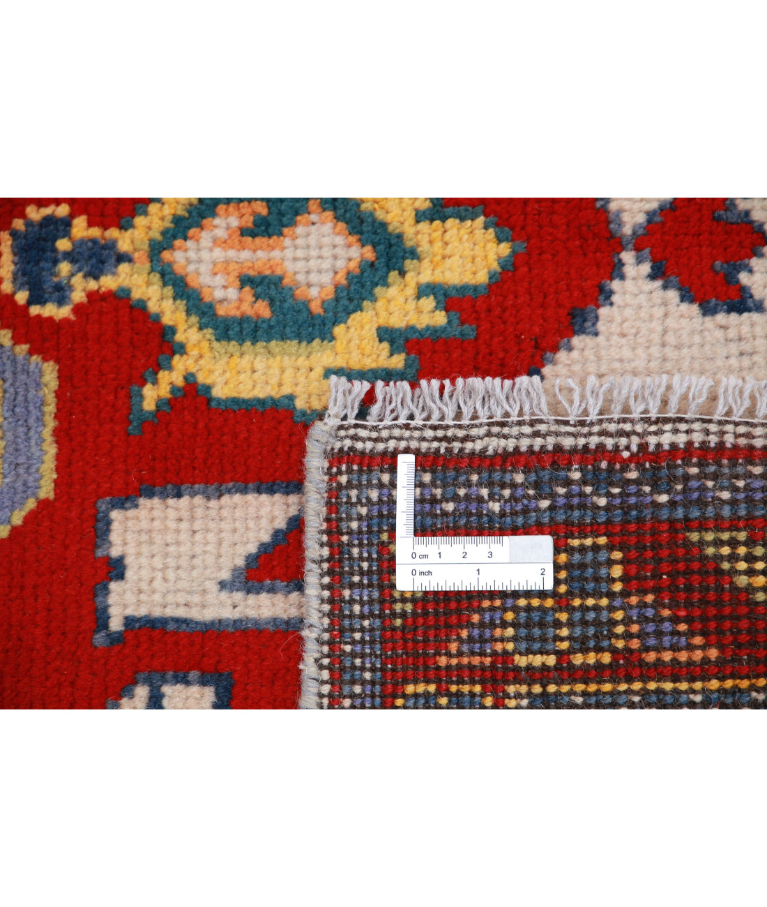 Revival 4'10'' X 6'6'' Hand-Knotted Wool Rug 4'10'' x 6'6'' (145 X 195) / Ivory / Red