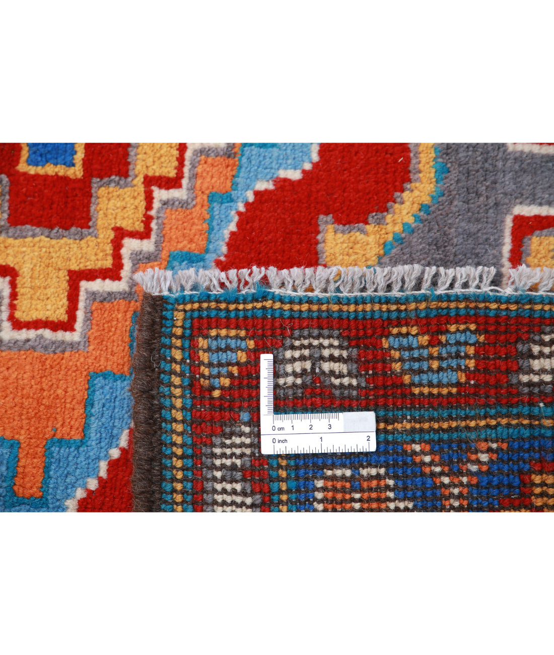 Revival 5'8'' X 7'9'' Hand-Knotted Wool Rug 5'8'' x 7'9'' (170 X 233) / Grey / Blue