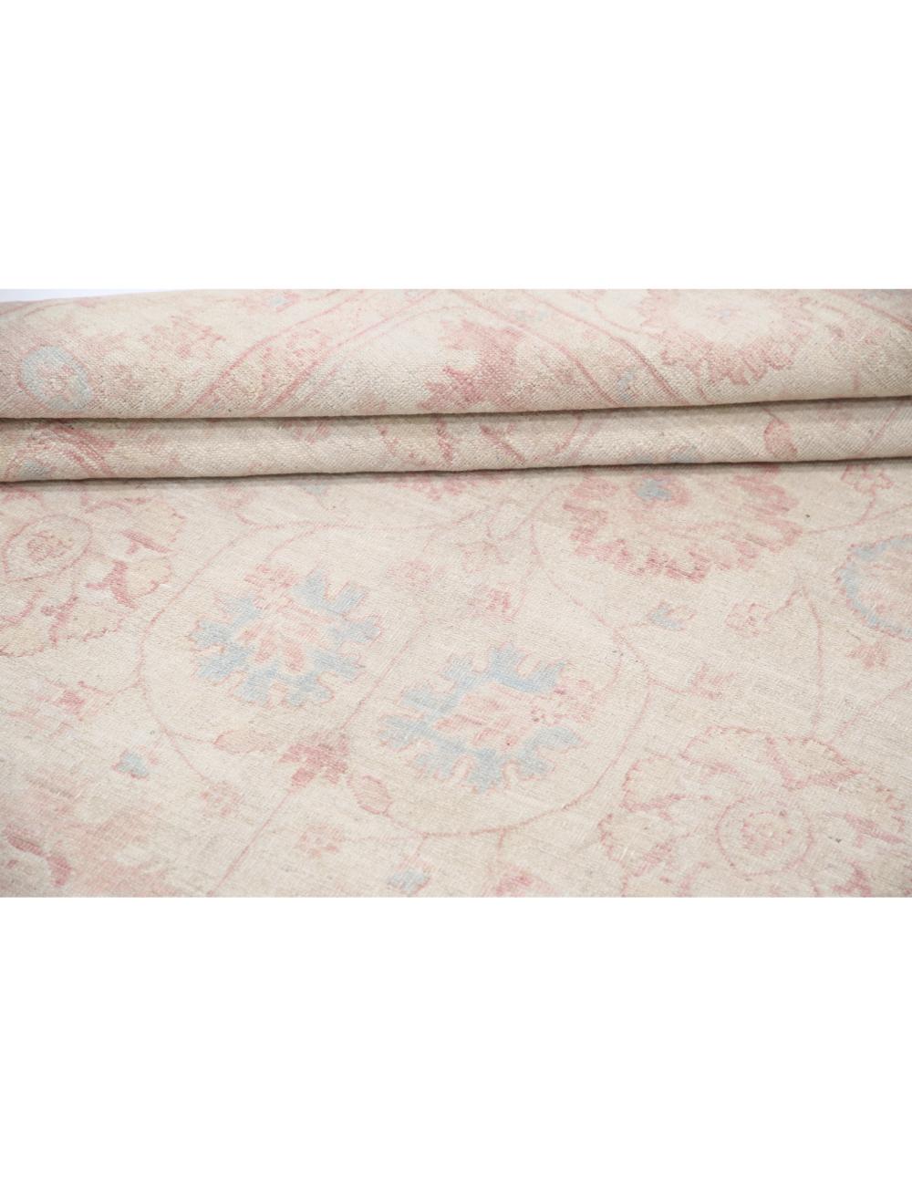 Serenity 6' 2" X 19' 6" Hand-Knotted Wool Rug 6' 2" X 19' 6" (188 X 594) / Ivory / Ivory