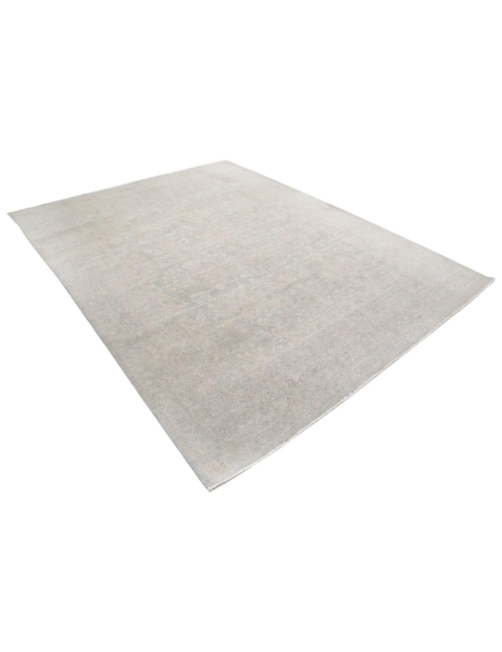 Serenity 7' 10" X 10' 0" Hand-Knotted Wool Rug 7' 10" X 10' 0" (239 X 305) / Grey / Ivory