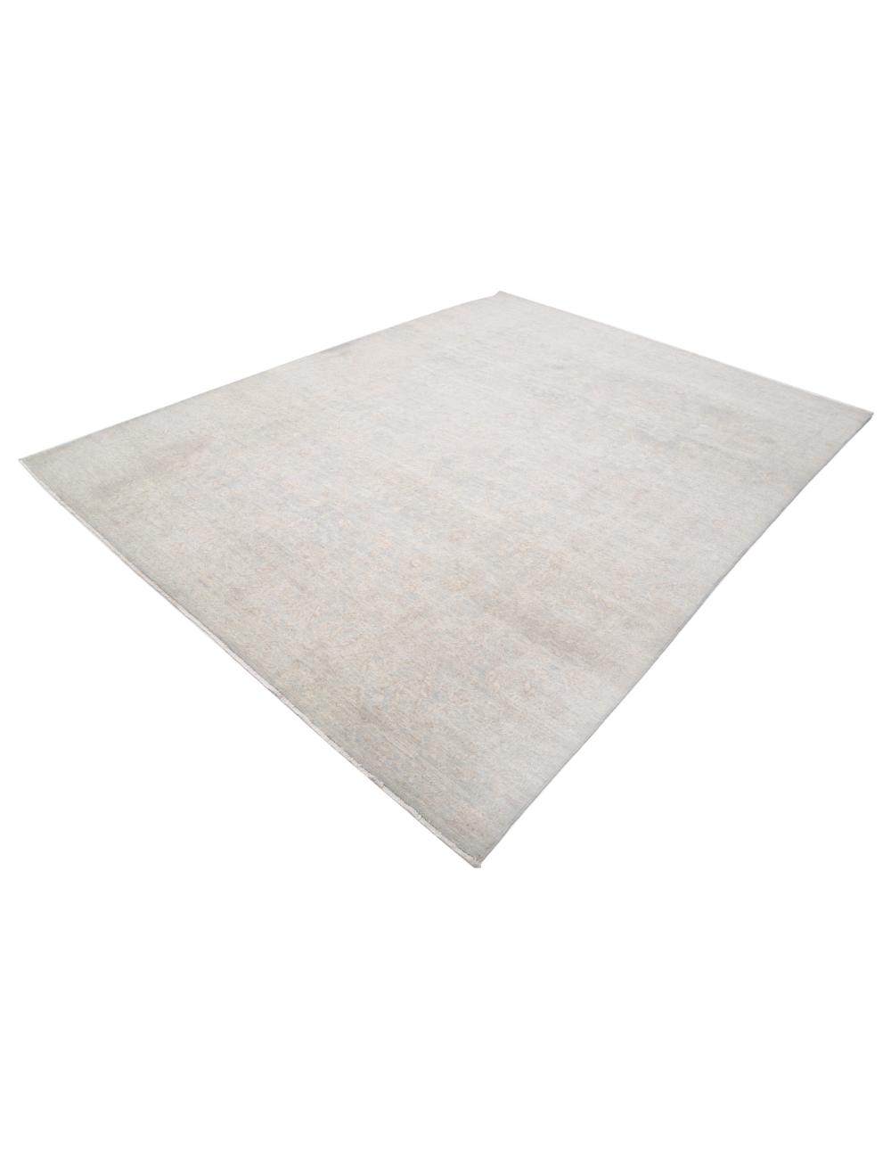 Serenity 7' 10" X 10' 0" Hand-Knotted Wool Rug 7' 10" X 10' 0" (239 X 305) / Grey / Ivory