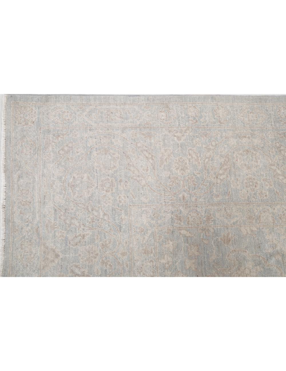 Serenity 7' 10" X 10' 0" Hand-Knotted Wool Rug 7' 10" X 10' 0" (239 X 305) / Grey / Ivory