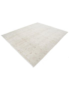 Serenity 7' 11" X 9' 6" Hand-Knotted Wool Rug 7' 11" X 9' 6" (241 X 290) / Ivory / Taupe