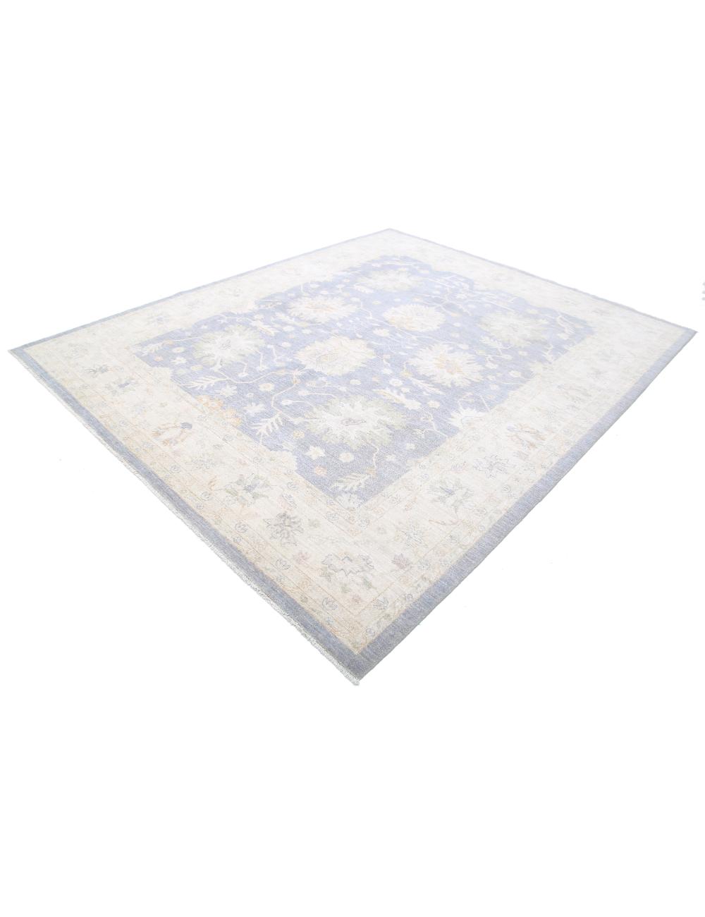 Serenity 8' 3" X 10' 0" Hand-Knotted Wool Rug 8' 3" X 10' 0" (251 X 305) / Grey / Ivory