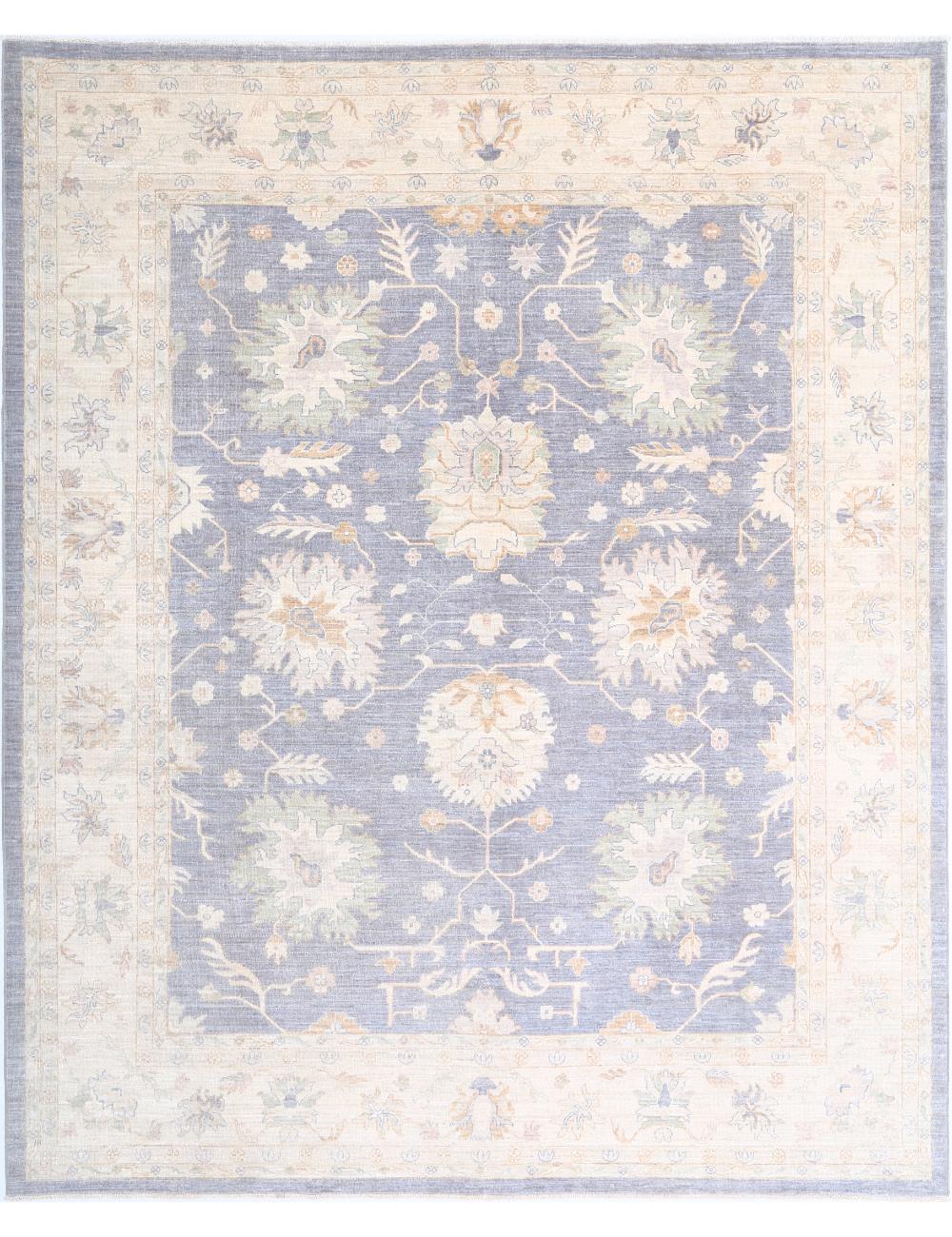 Serenity 8' 3" X 10' 0" Hand-Knotted Wool Rug 8' 3" X 10' 0" (251 X 305) / Grey / Ivory