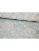 Serenity 3' 2" X 4' 10" Hand-Knotted Wool Rug 3' 2" X 4' 10" (97 X 147) / Green / Ivory