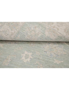 Serenity 3' 1" X 4' 7" Hand-Knotted Wool Rug 3' 1" X 4' 7" (94 X 140) / Green / Ivory