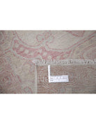 Serenity 2' 0" X 6' 3" Hand-Knotted Wool Rug 2' 0" X 6' 3" (61 X 191) / Ivory / Pink