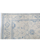 Serenity 2' 7" X 8' 4" Hand-Knotted Wool Rug 2' 7" X 8' 4" (79 X 254) / Ivory / Blue