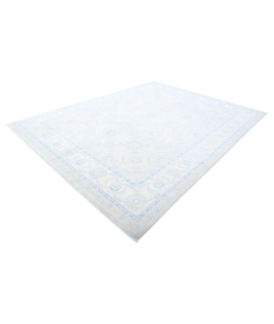 Serenity 9'0'' X 12'1'' Hand-Knotted Wool Rug 9'0'' x 12'1'' (270 X 363) / Ivory / Ivory