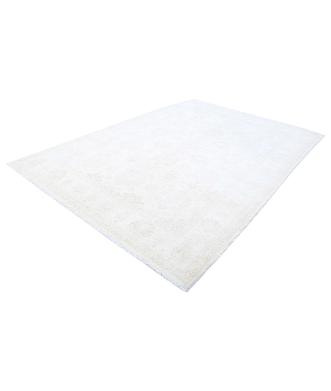 Serenity 7'11'' X 11'2'' Hand-Knotted Wool Rug 7'11'' x 11'2'' (238 X 335) / Ivory / Taupe