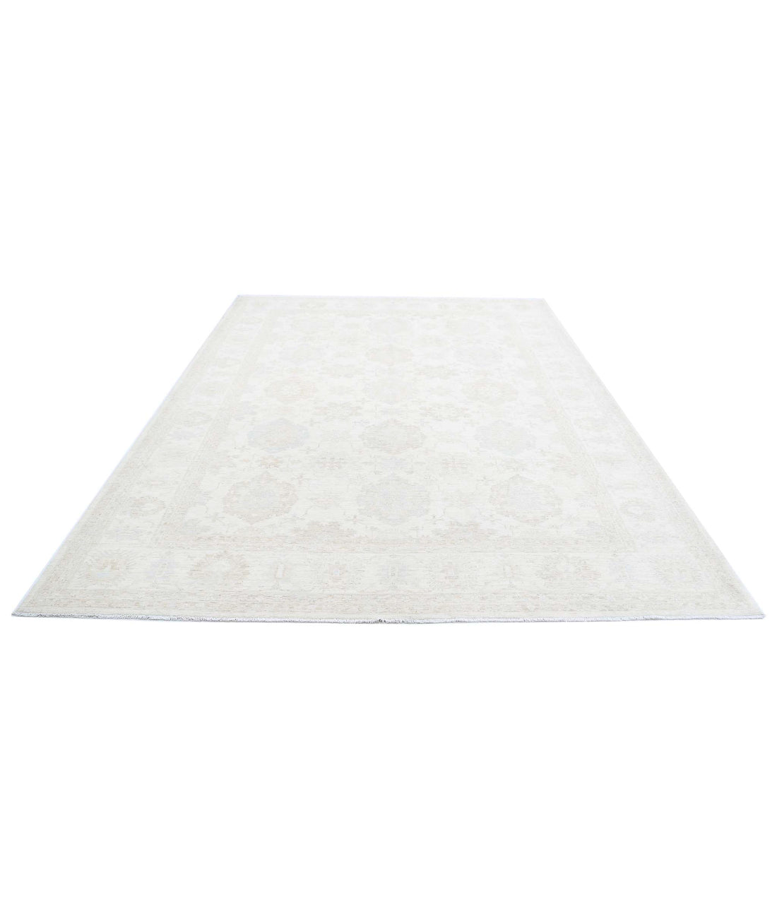 Serenity 7'11'' X 11'2'' Hand-Knotted Wool Rug 7'11'' x 11'2'' (238 X 335) / Ivory / Taupe