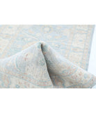 Serenity 2'5'' X 10'3'' Hand-Knotted Wool Rug 2'5'' x 10'3'' (73 X 308) / Blue / Ivory