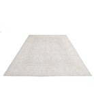 Serenity 12'1'' X 14'2'' Hand-Knotted Wool Rug 12'1'' x 14'2'' (363 X 425) / Grey / Ivory