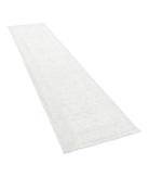 Serenity 2'5'' X 10'0'' Hand-Knotted Wool Rug 2'5'' x 10'0'' (73 X 300) / Ivory / Ivory