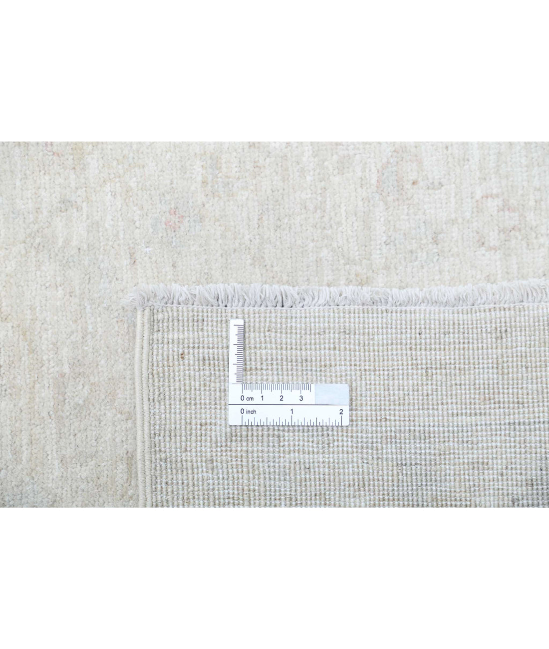 Serenity 2'5'' X 10'0'' Hand-Knotted Wool Rug 2'5'' x 10'0'' (73 X 300) / Ivory / Ivory