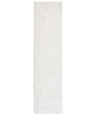 Serenity 2'5'' X 10'0'' Hand-Knotted Wool Rug 2'5'' x 10'0'' (73 X 300) / Ivory / Ivory