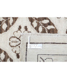 Serenity 3'9'' X 16'2'' Hand-Knotted Wool Rug 3'9'' x 16'2'' (113 X 485) / Ivory / Brown