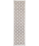 Serenity 3'9'' X 16'2'' Hand-Knotted Wool Rug 3'9'' x 16'2'' (113 X 485) / Ivory / Brown