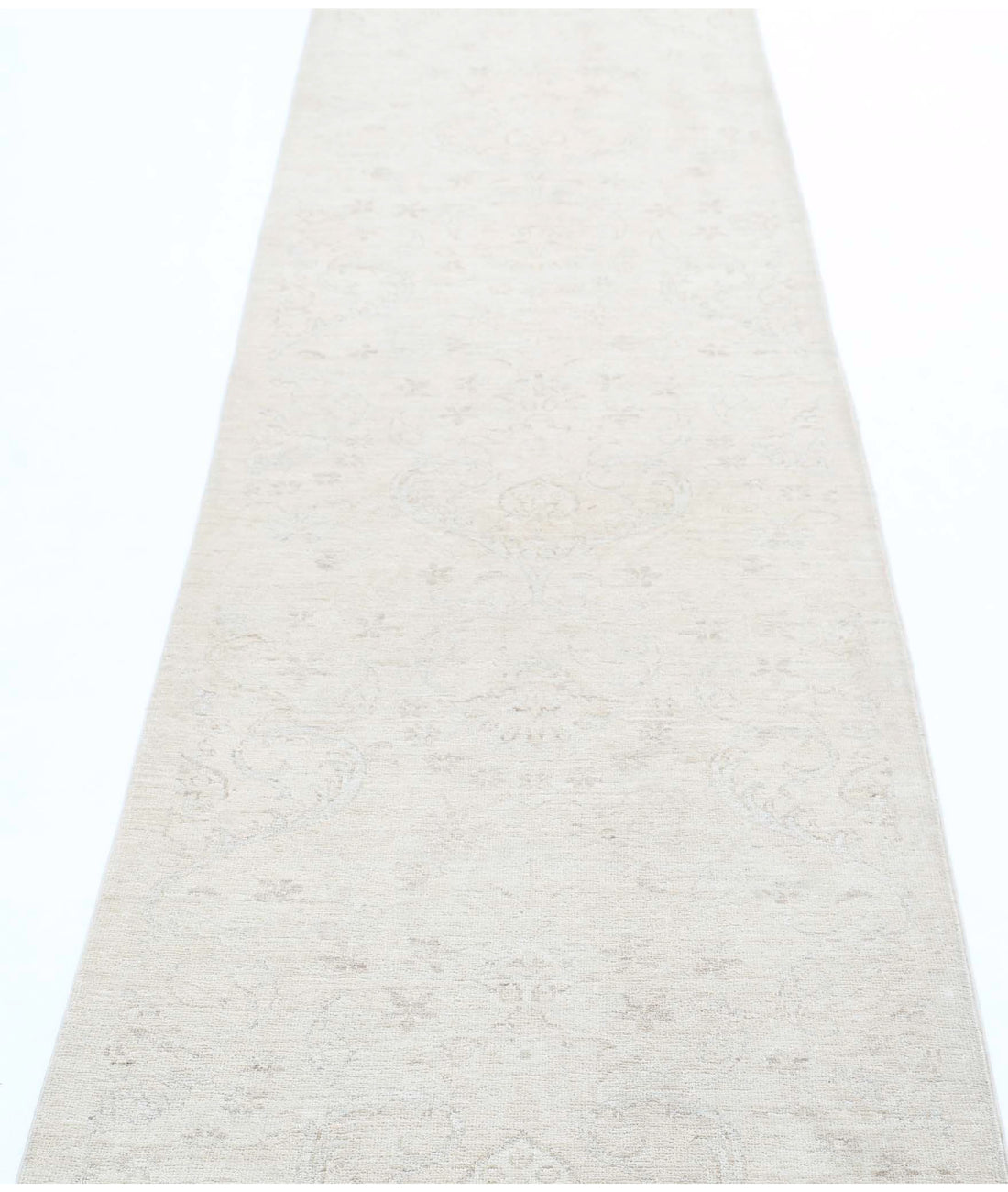 Serenity 2'8'' X 11'11'' Hand-Knotted Wool Rug 2'8'' x 11'11'' (80 X 358) / Ivory / Ivory