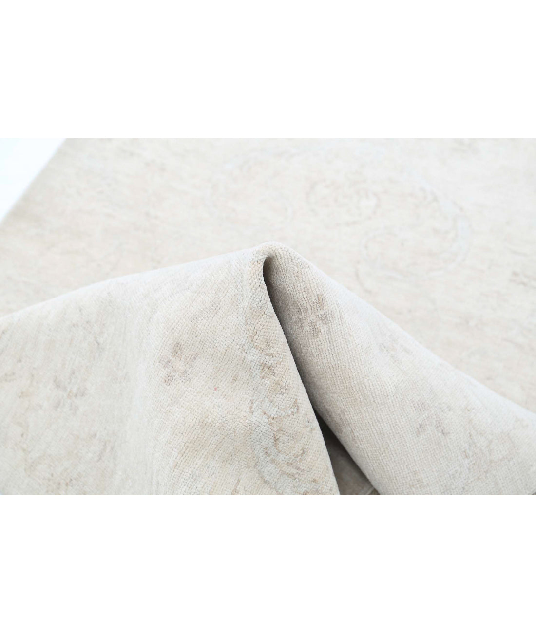 Serenity 2'8'' X 11'11'' Hand-Knotted Wool Rug 2'8'' x 11'11'' (80 X 358) / Ivory / Ivory