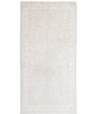 Serenity 4'10'' X 10'0'' Hand-Knotted Wool Rug 4'10'' x 10'0'' (145 X 300) / Taupe / Ivory