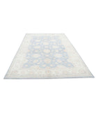 Serenity 6'4'' X 9'10'' Hand-Knotted Wool Rug 6'4'' x 9'10'' (190 X 295) / Grey / Ivory