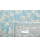 Serenity 2'7'' X 9'5'' Hand-Knotted Wool Rug 2'7'' x 9'5'' (78 X 283) / Teal / Grey