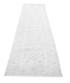 Serenity 2'10'' X 12'3'' Hand-Knotted Wool Rug 2'10'' x 12'3'' (85 X 368) / Ivory / Ivory