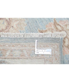 Serenity 4'1'' X 43'4'' Hand-Knotted Wool Rug 4'1'' x 43'4'' (123 X 1300) / Blue / Ivory