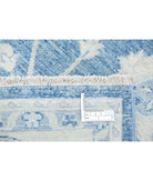 Serenity 4'0'' X 25'7'' Hand-Knotted Wool Rug 4'0'' x 25'7'' (120 X 768) / Blue / Ivory