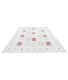 Serenity 8'1'' X 11'2'' Hand-Knotted Wool Rug 8'1'' x 11'2'' (243 X 335) / Ivory / Red