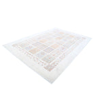 Serenity 8'1'' X 11'10'' Hand-Knotted Wool Rug 8'1'' x 11'10'' (243 X 355) / Ivory / Grey