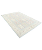 Serenity 6'8'' X 9'8'' Hand-Knotted Wool Rug 6'8'' x 9'8'' (200 X 290) / Blue / Ivory