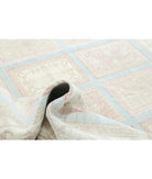 Serenity 6'8'' X 9'8'' Hand-Knotted Wool Rug 6'8'' x 9'8'' (200 X 290) / Blue / Ivory