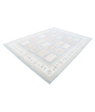 Serenity 8'1'' X 10'11'' Hand-Knotted Wool Rug 8'1'' x 10'11'' (243 X 328) / Blue / Ivory