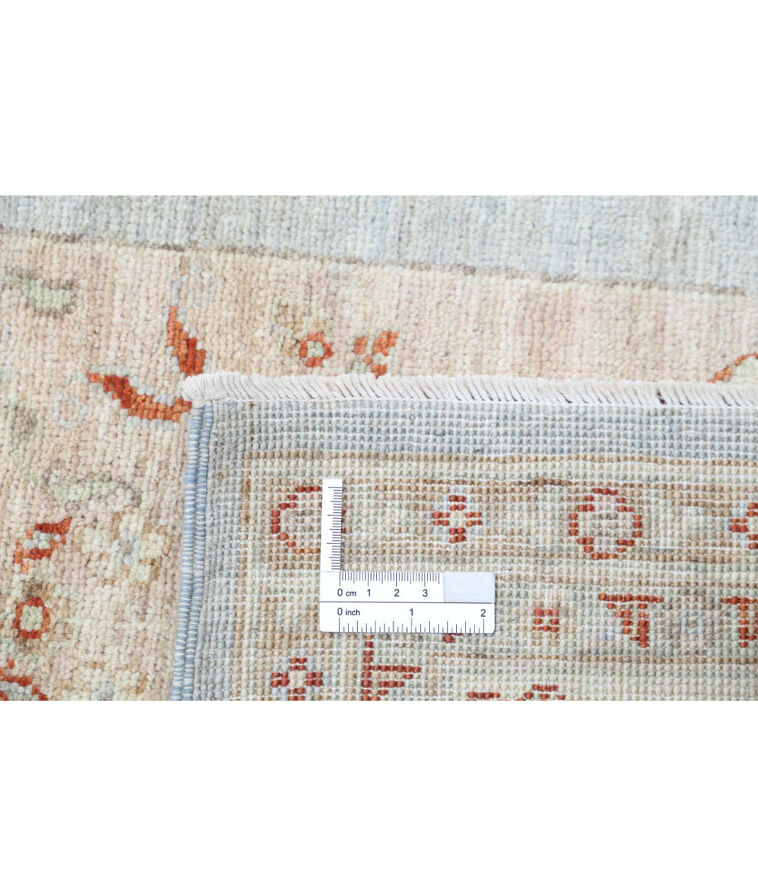 Serenity 5'7'' X 8'6'' Hand-Knotted Wool Rug 5'7'' x 8'6'' (168 X 255) / Blue / Ivory