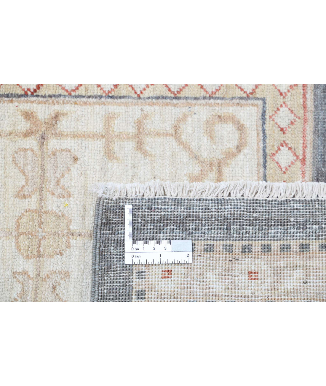 Serenity 9'10'' X 12'10'' Hand-Knotted Wool Rug 9'10'' x 12'10'' (295 X 385) / Grey / Ivory