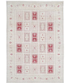Serenity 8'0'' X 11'1'' Hand-Knotted Wool Rug 8'0'' x 11'1'' (240 X 333) / Ivory / Red