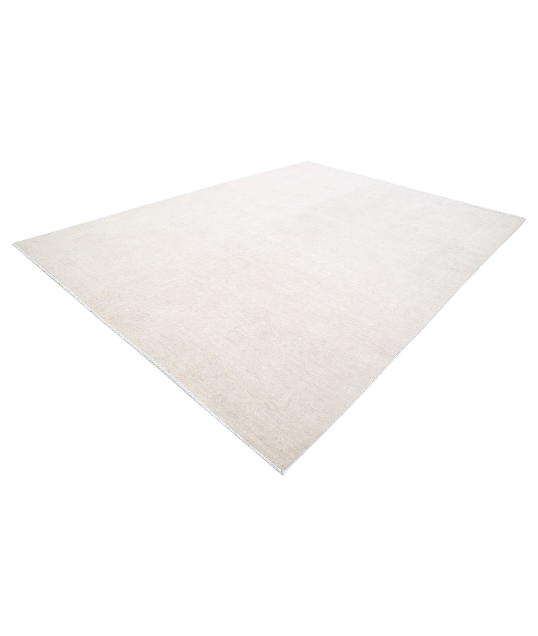 Serenity 9'9'' X 13'0'' Hand-Knotted Wool Rug 9'9'' x 13'0'' (293 X 390) / Ivory / Ivory