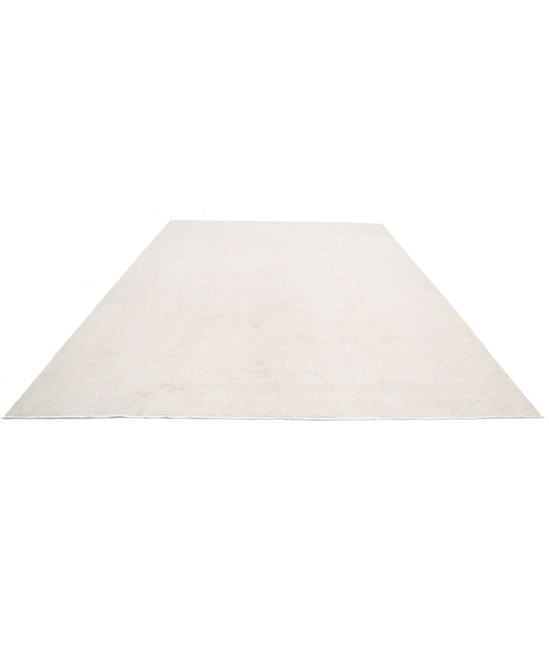 Serenity 9'9'' X 13'0'' Hand-Knotted Wool Rug 9'9'' x 13'0'' (293 X 390) / Ivory / Ivory