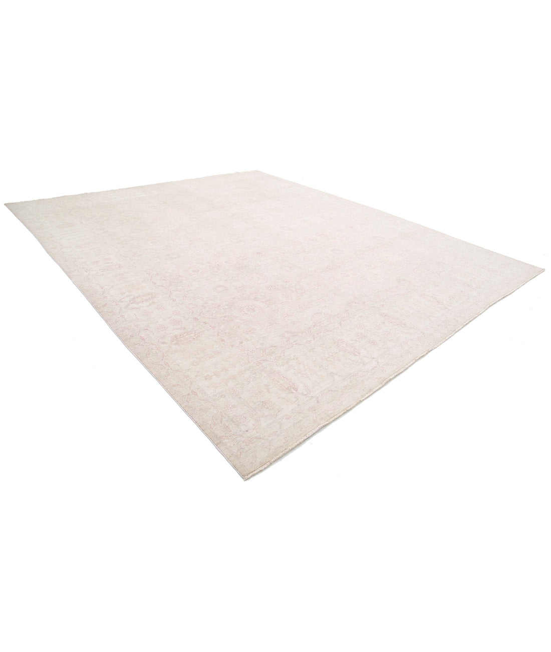 Serenity 12'0'' X 14'4'' Hand-Knotted Wool Rug 12'0'' x 14'4'' (360 X 430) / Taupe / Ivory