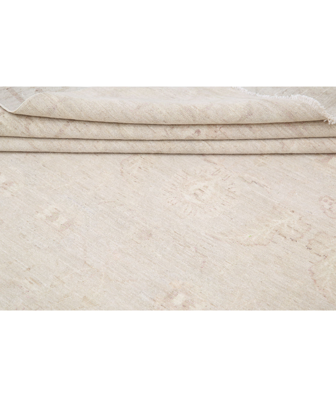 Serenity 12'10'' X 17'2'' Hand-Knotted Wool Rug 12'10'' x 17'2'' (385 X 515) / Grey / Ivory