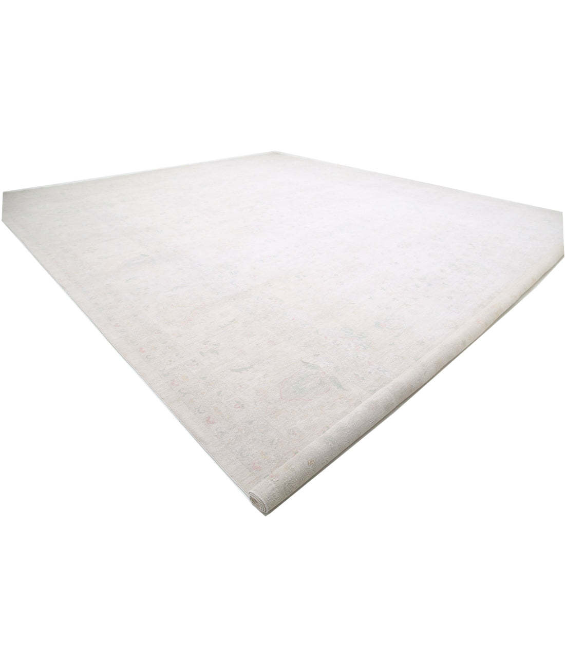 Serenity 19'4'' X 25'6'' Hand-Knotted Wool Rug 19'4'' x 25'6'' (580 X 765) / Ivory / Ivory