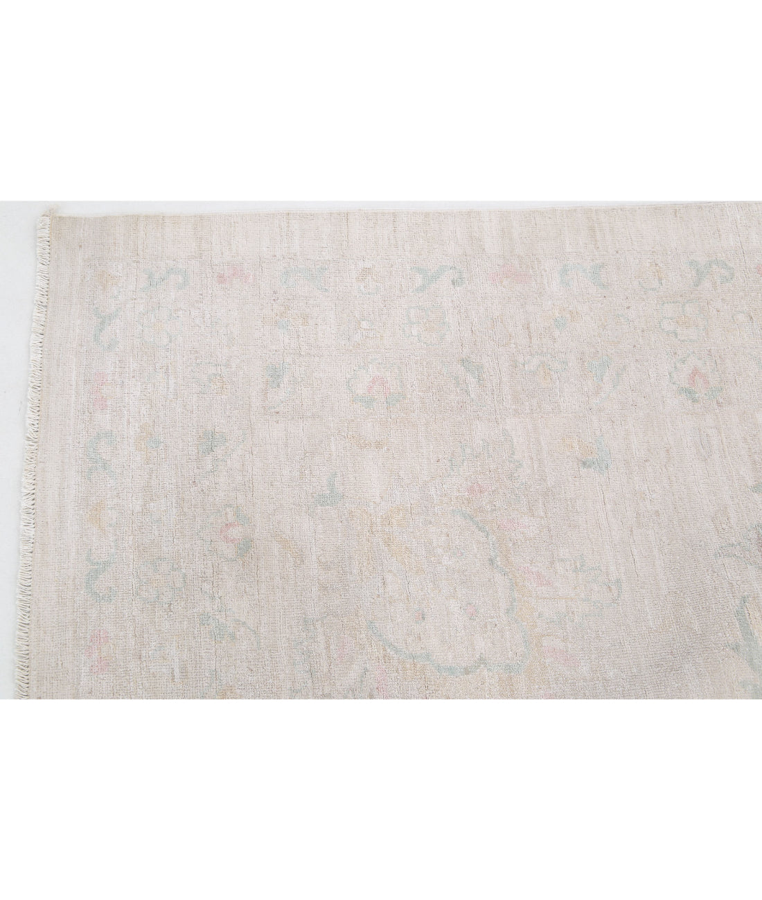 Serenity 19'4'' X 25'6'' Hand-Knotted Wool Rug 19'4'' x 25'6'' (580 X 765) / Ivory / Ivory