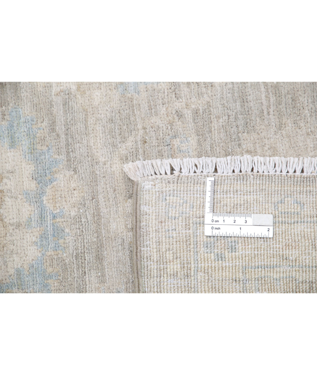 Serenity 8'4'' X 11'1'' Hand-Knotted Wool Rug 8'4'' x 11'1'' (250 X 333) / Ivory / Grey
